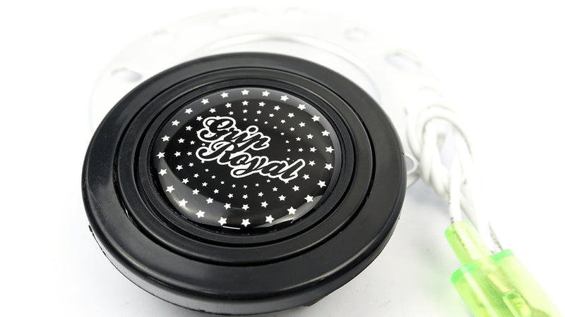 Grip Royal Stars Silver Horn Button