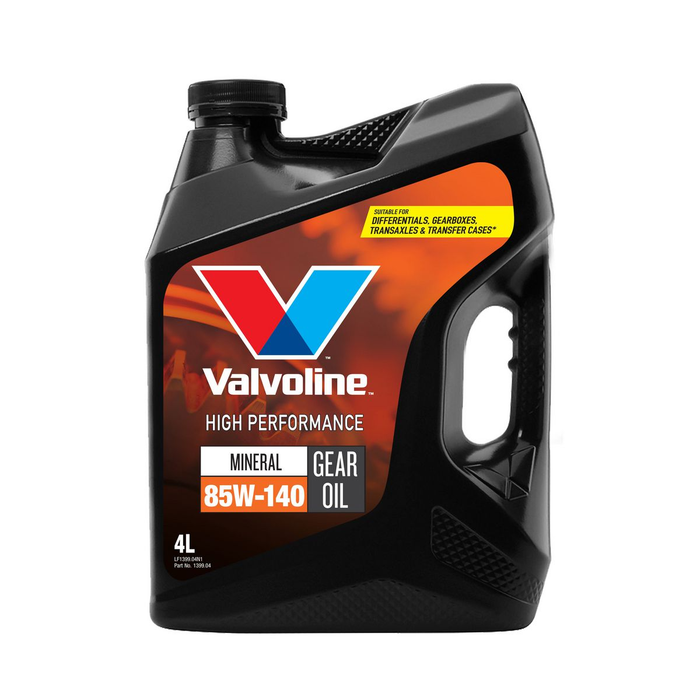Valvoline HP 85W-140 Gear Oil 4L
