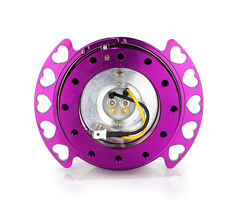 NRG Heart Cutout Quick Release | Purple