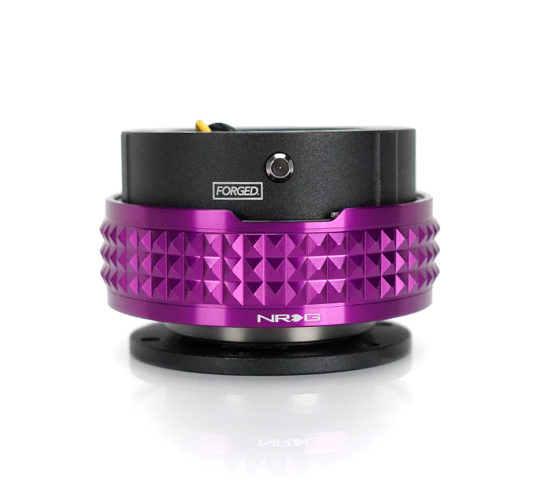 NRG Pyramid Series Quick Release 2.1 | Black/Purple