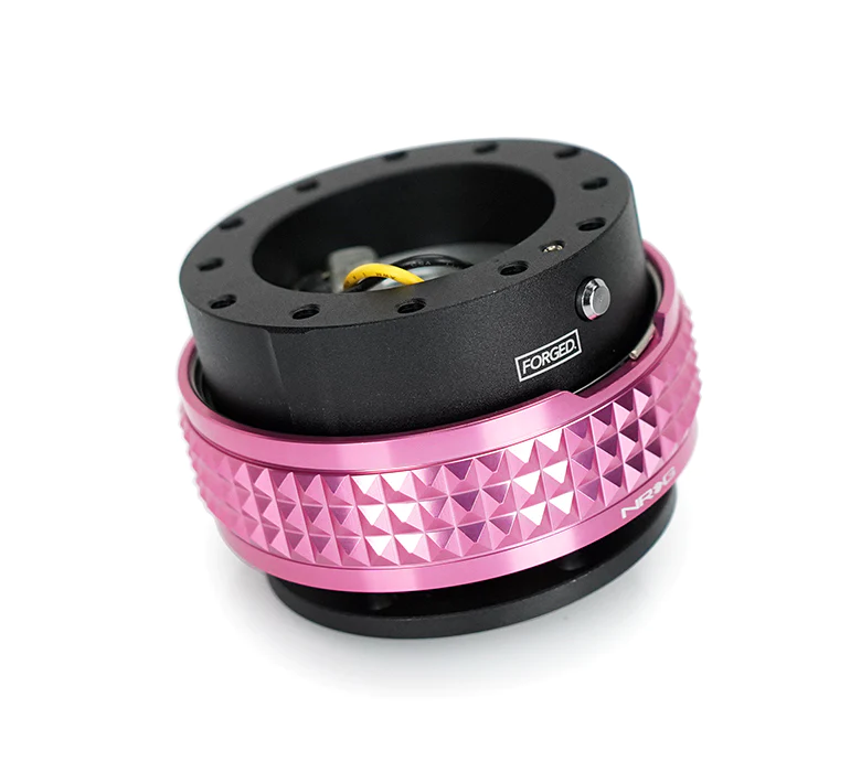 NRG Pyramid Series Quick Release 2.1 | Black/Pink