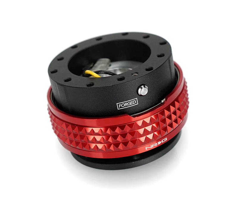 NRG Pyramid Series Quick Release 2.1 | Black/Red