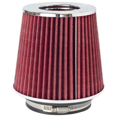 K&N Pod Filter 3.0" / 3.5" / 4.0" Universal - Red