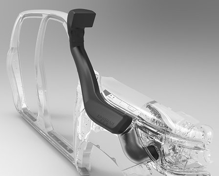 Ford Ranger Next Gen 2022+ Snorkel Kit - Ironman 4x4