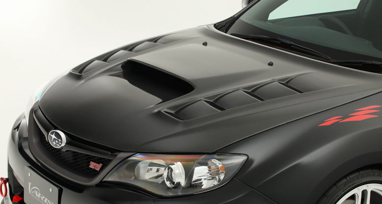 Subaru Impreza GRB Varis Style Carbon Fibre Bonnet