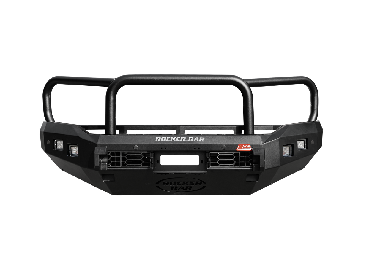 MCC Rocker 078-02SQ Triple Loop Premium Winch Bar - Ford Ranger Next G ...
