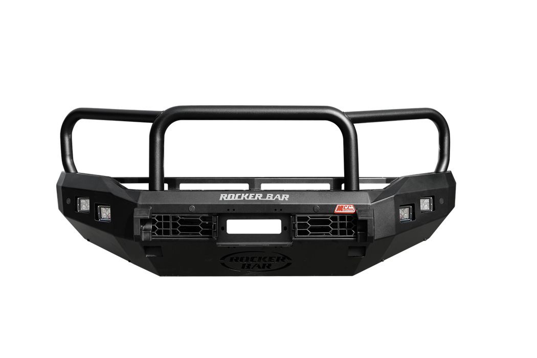MCC Rocker 078-02SQ Triple Loop Premium Winch Bar - Ford Ranger Next Gen 2022+