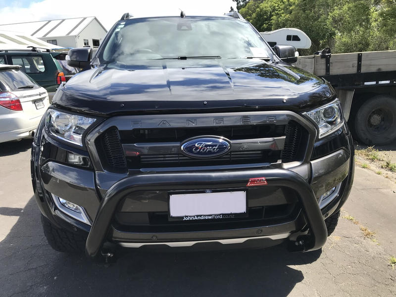 MCC 009 Low Nudge Bar for Ford Everest + Ranger PX1 / PX2 / PX3 - BLACK