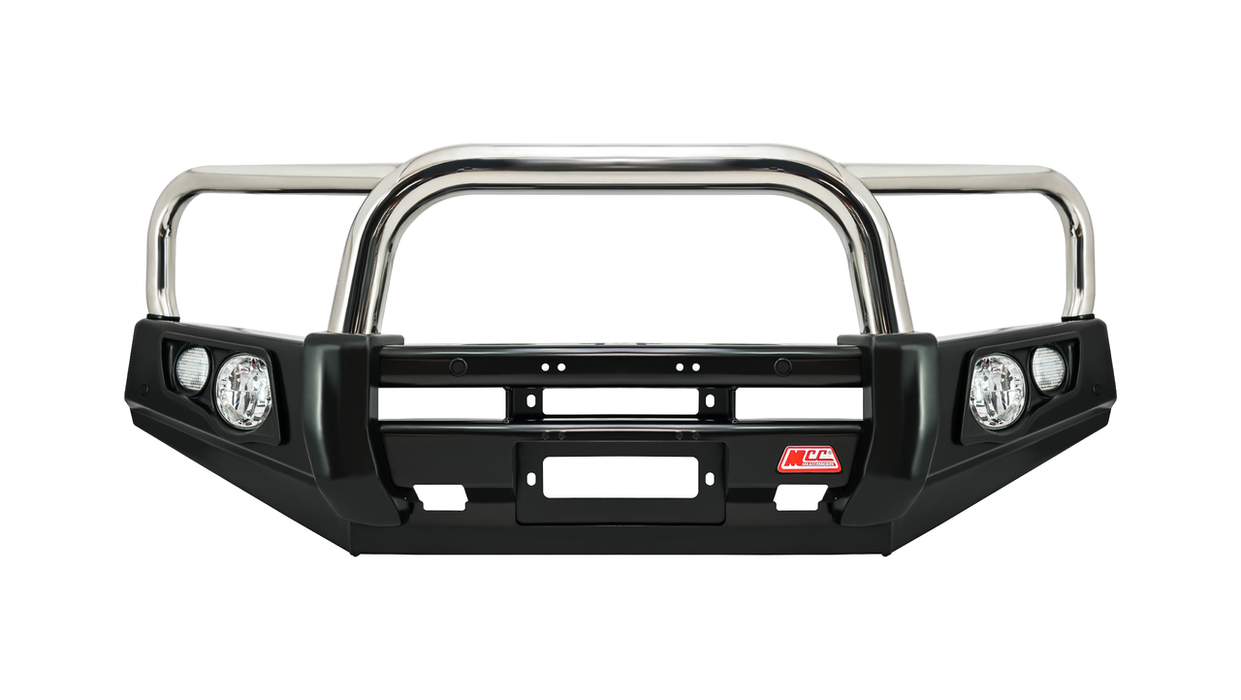 MCC Falcon 707-01 Steel Triple Loop Winch Bar for Ford Everest + Ranger PX2 / PX3 XLT