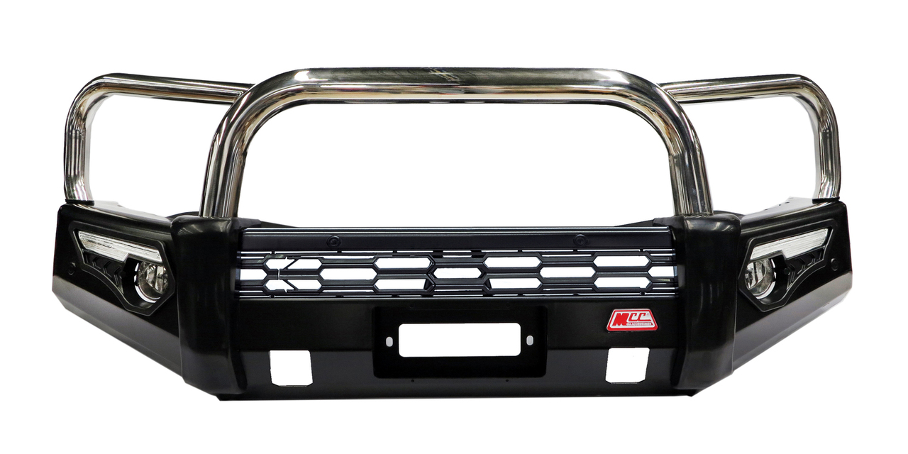 MCC Phoenix 808-01 Triple Loop Premium Winch Bar for Ford Everest + Ranger PX2 / PX3 XL / XLT