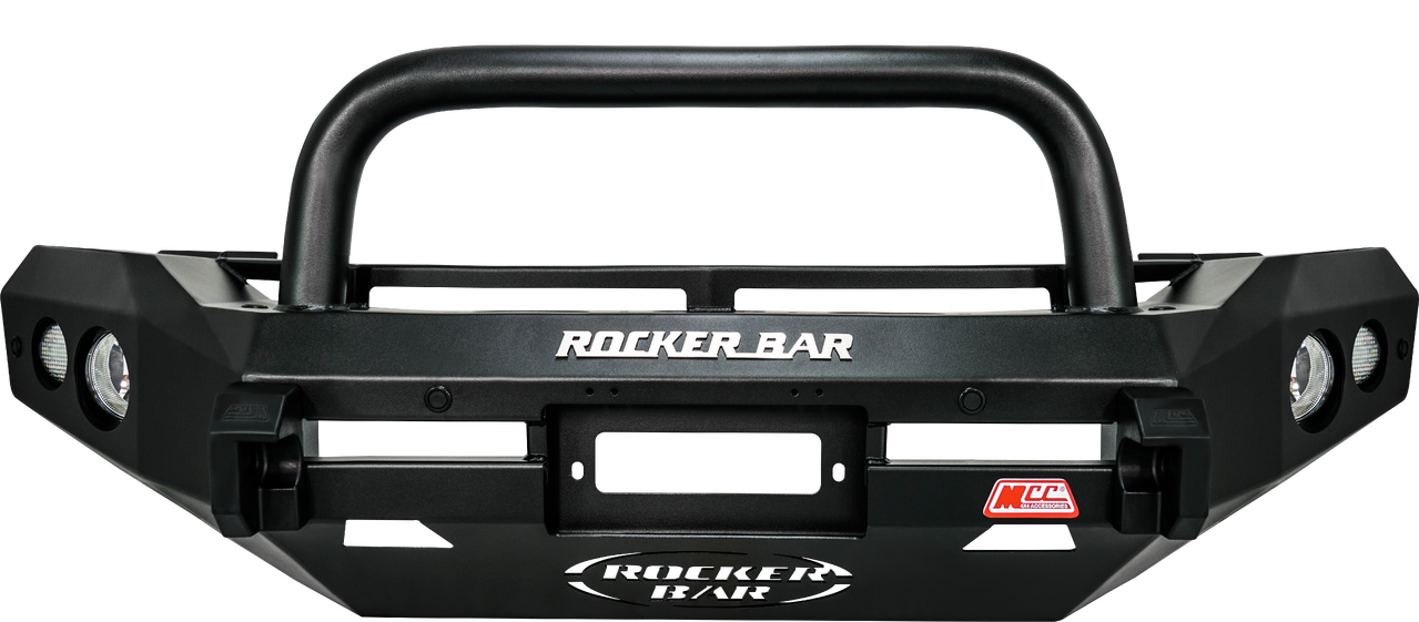 MCC Rocker 078-01 Single Loop Winch Bar for Ford Everest + Ranger PX2 / PX3