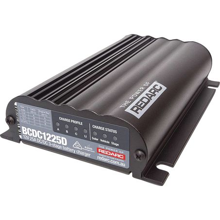 Redarc DC DC BAttery Charger 12V 25A - BCDC1225D