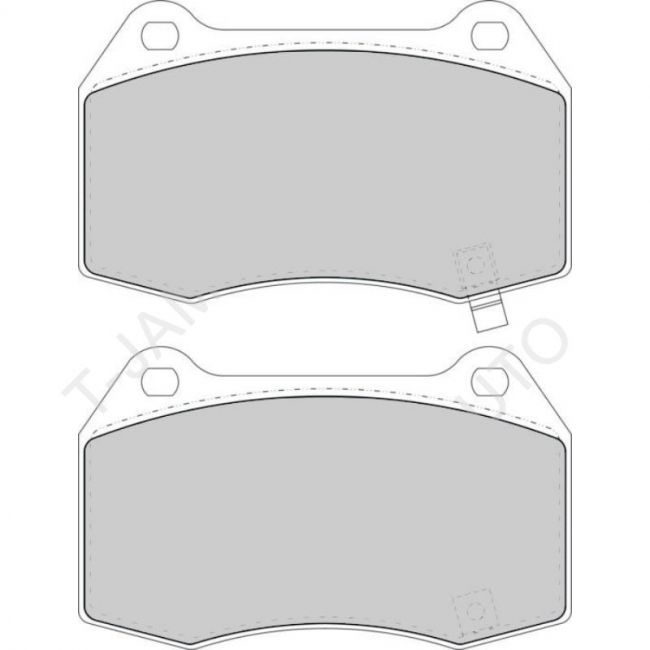 Nissan GTR & 350Z Track Edition Front Brake Pads