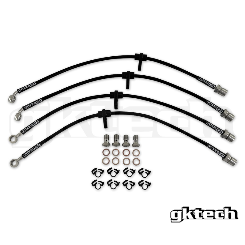 Gktech ZN6 Toyota 86 / Subaru BRZ Braided Brake Line Kit