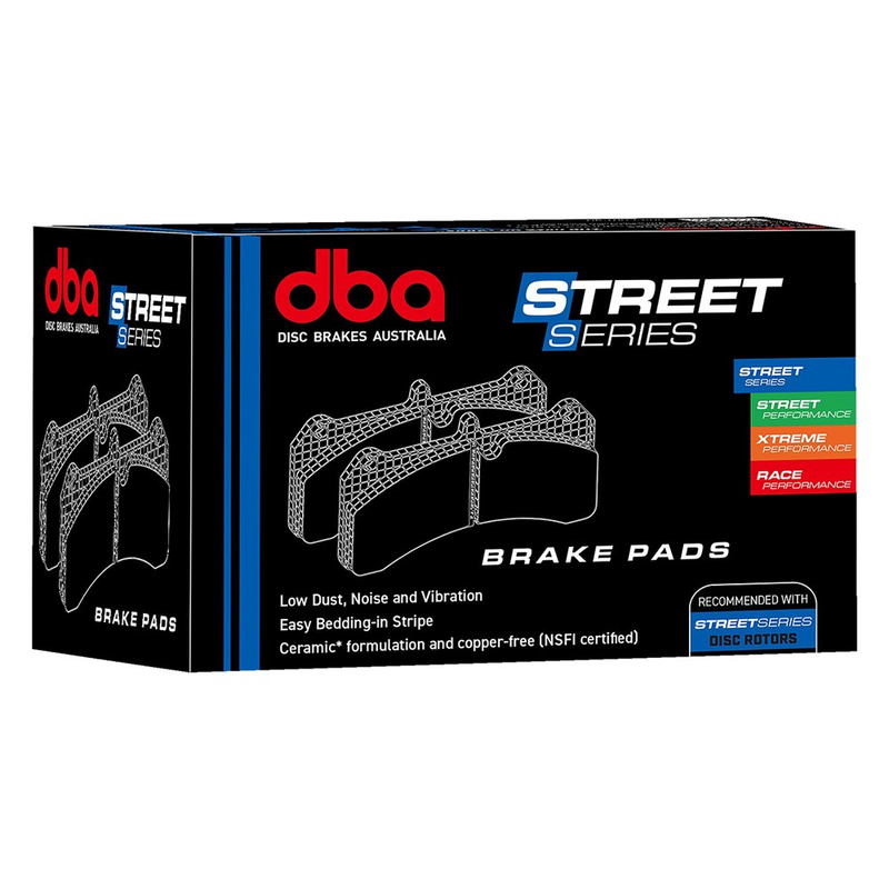 DBA Street Series Rear Brake Pads - Toyota 86 & Subaru BRZ DB1789SS