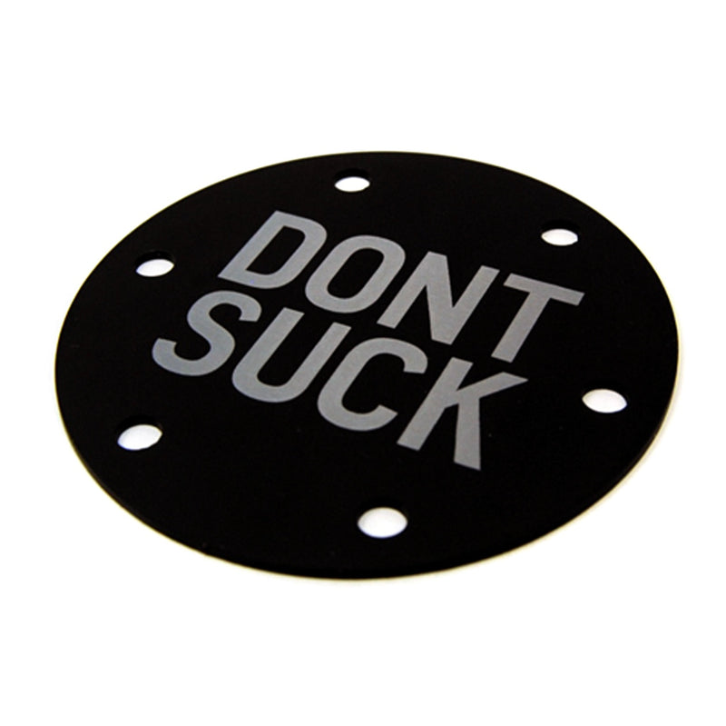 Grip Royal “DONT SUCK” Horn Delete Plate