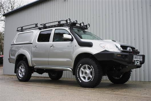 Kut Snake Snorkel Kit to Fit Toyota Hilux KUN Models