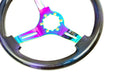 Galactic Powders Custom Neo Chrome Steering Wheel 350mm | Grip Royal